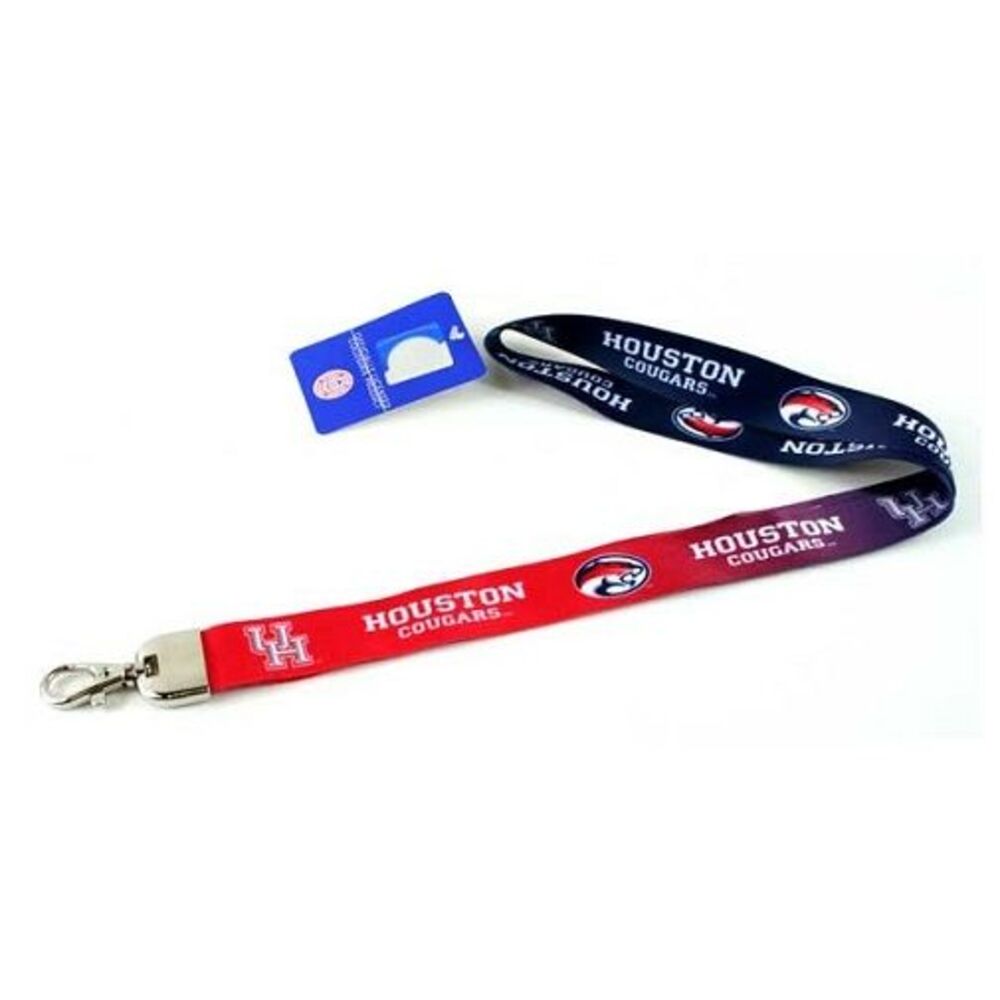Houston Cougars NCAA Ombre Lanyard